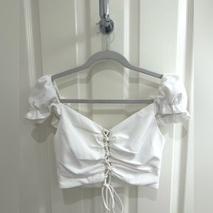 White Fox Boutique We Need Space Crop Top